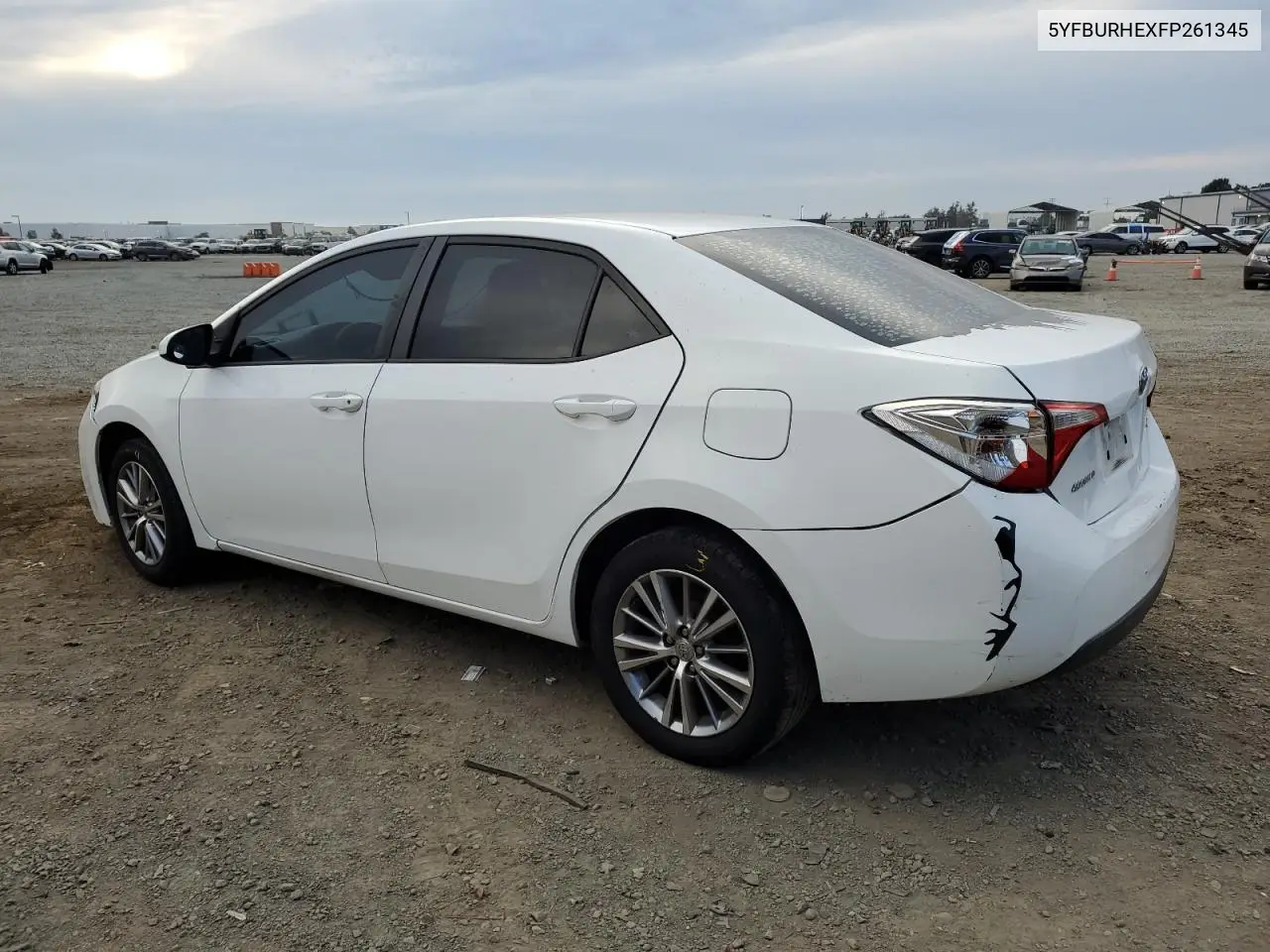 5YFBURHEXFP261345 2015 Toyota Corolla L