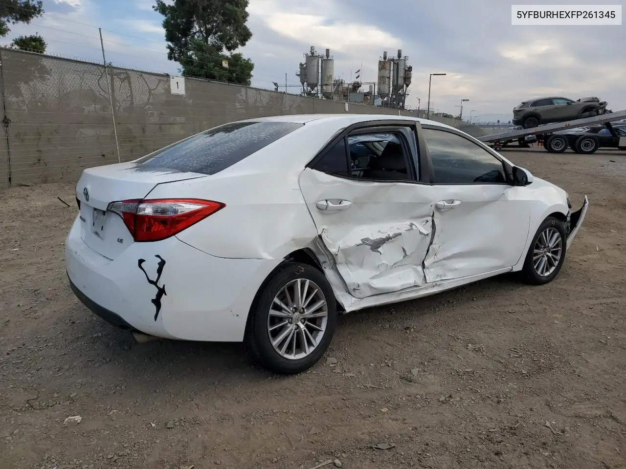 5YFBURHEXFP261345 2015 Toyota Corolla L