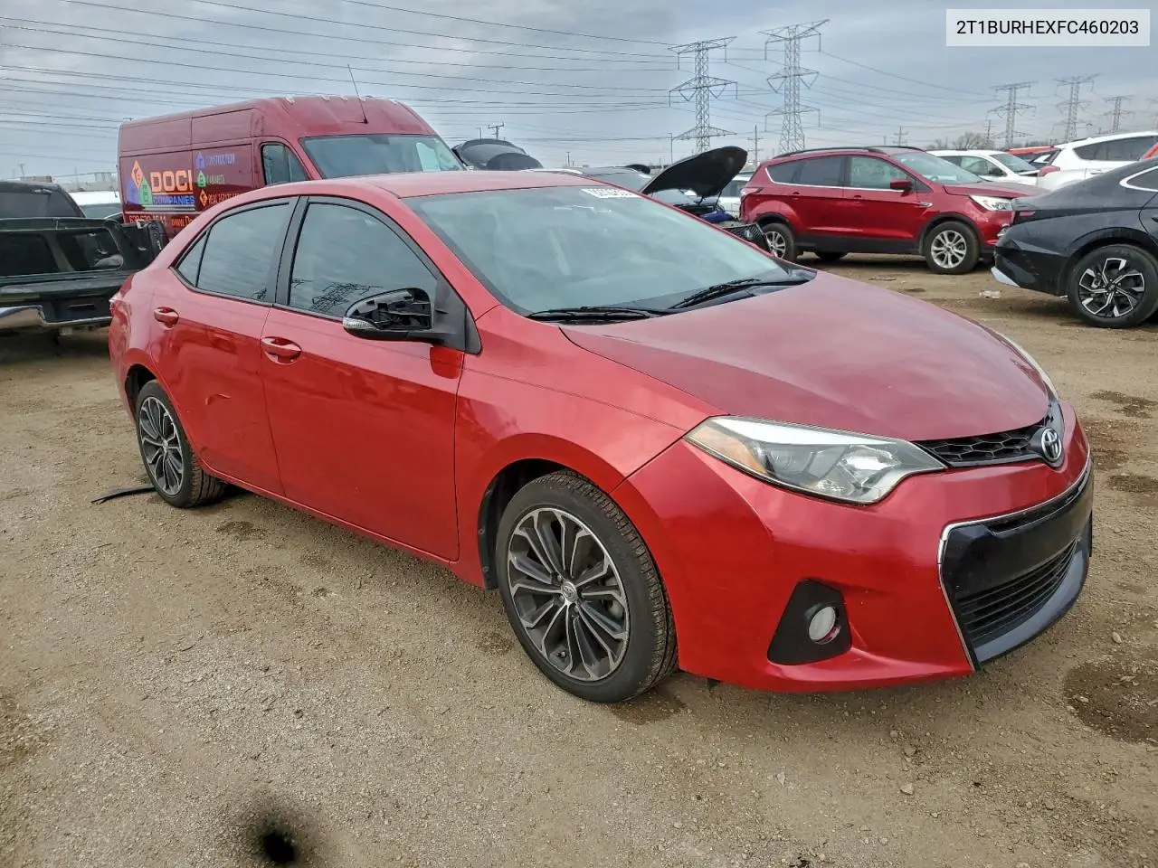 2T1BURHEXFC460203 2015 Toyota Corolla L
