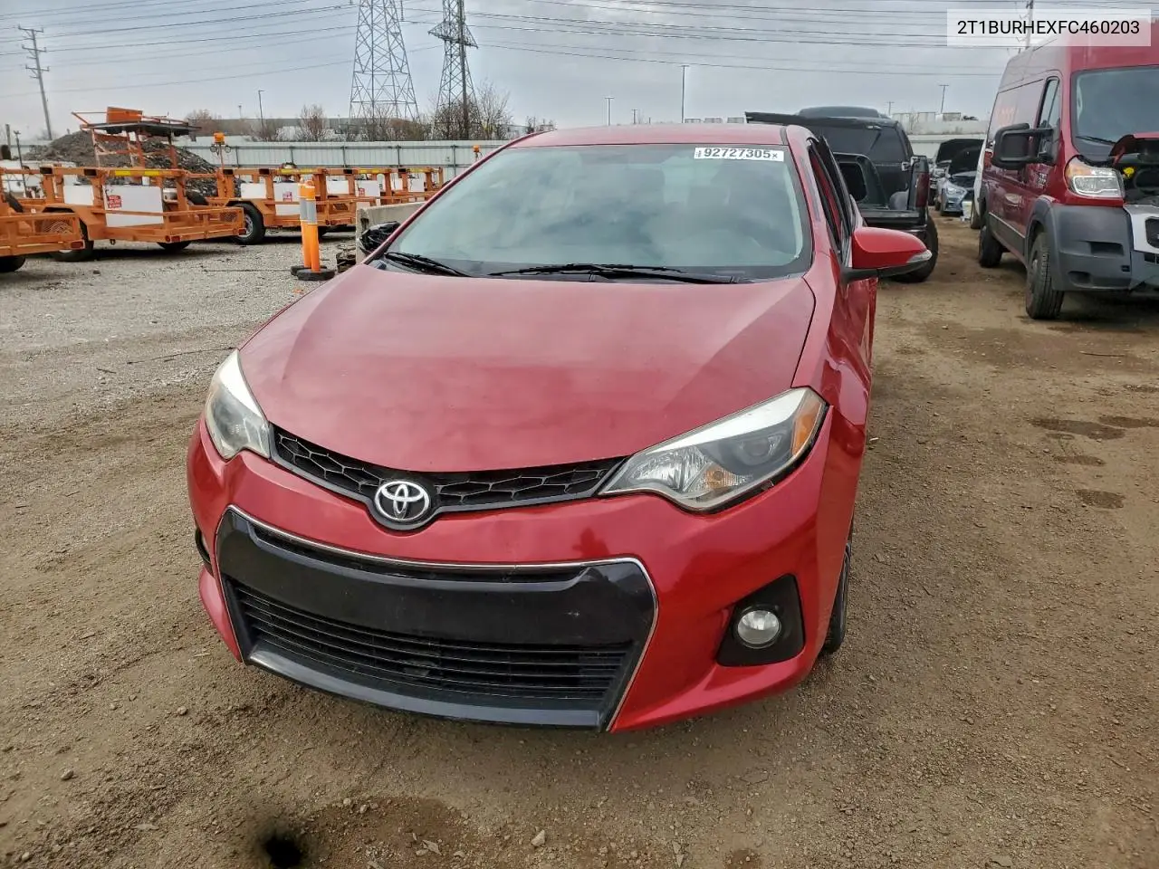 2T1BURHEXFC460203 2015 Toyota Corolla L