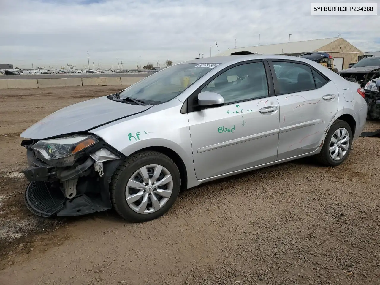 5YFBURHE3FP234388 2015 Toyota Corolla L