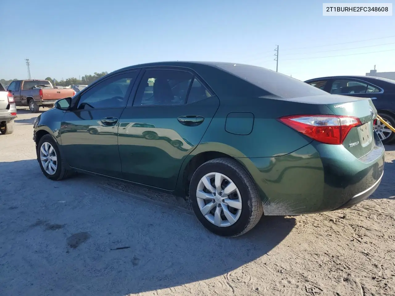 2T1BURHE2FC348608 2015 Toyota Corolla L