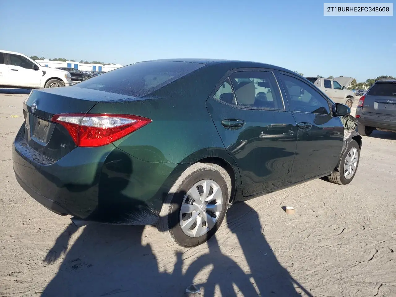2T1BURHE2FC348608 2015 Toyota Corolla L