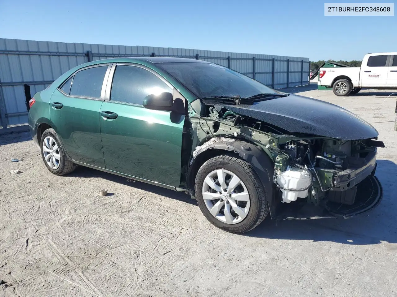 2T1BURHE2FC348608 2015 Toyota Corolla L