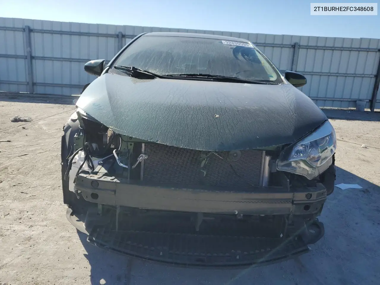 2T1BURHE2FC348608 2015 Toyota Corolla L