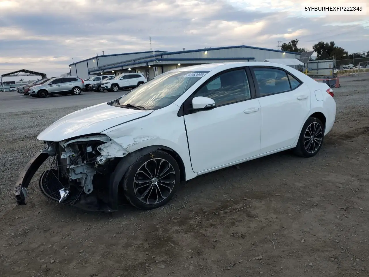 5YFBURHEXFP222349 2015 Toyota Corolla L