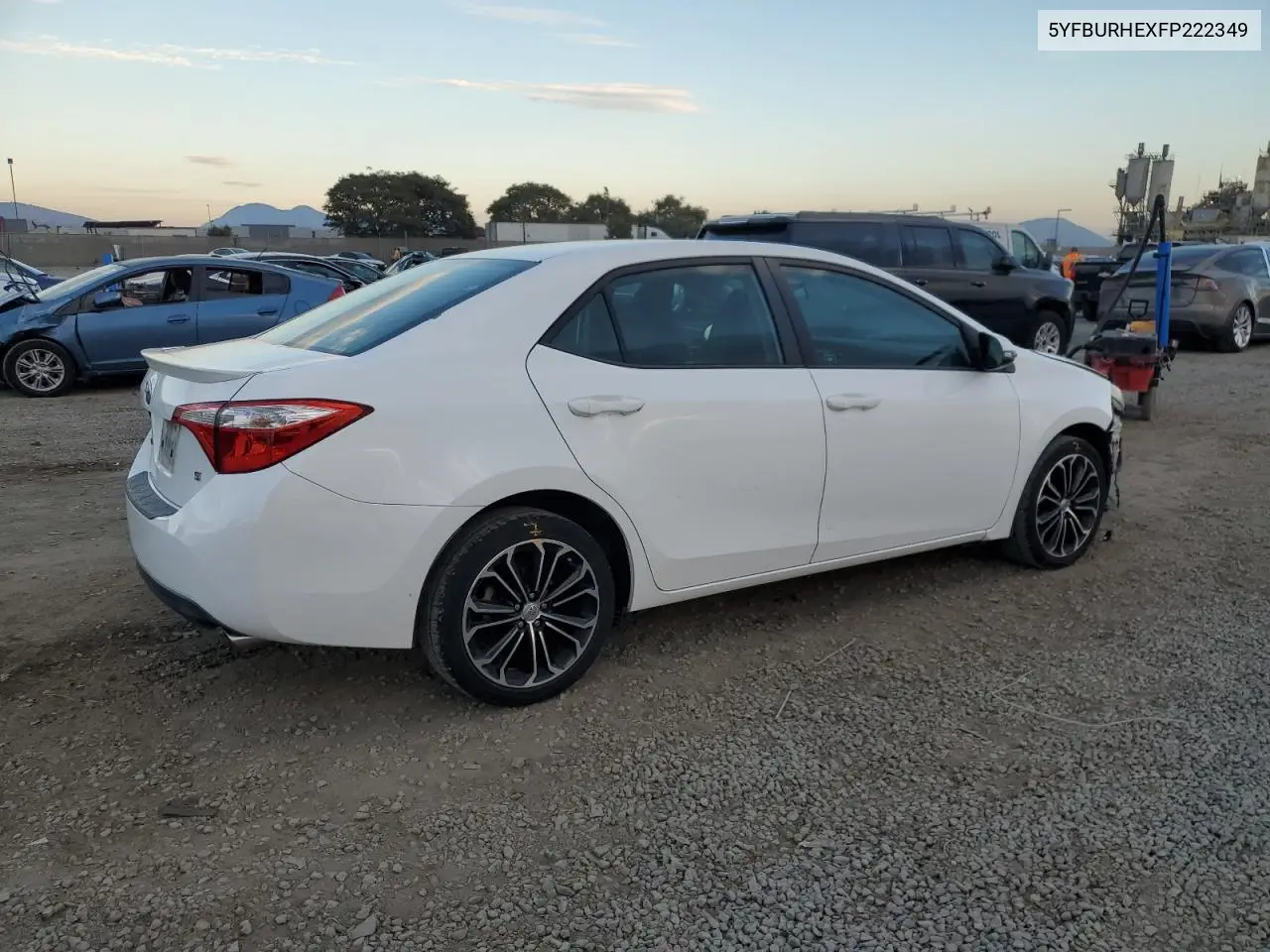 5YFBURHEXFP222349 2015 Toyota Corolla L