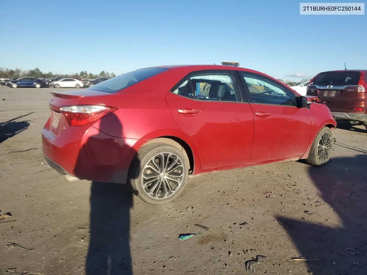 2T1BURHE0FC250144 2015 Toyota Corolla L
