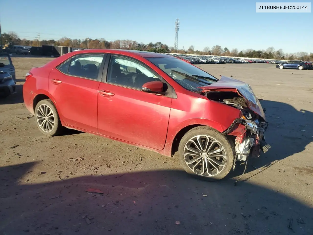 2T1BURHE0FC250144 2015 Toyota Corolla L