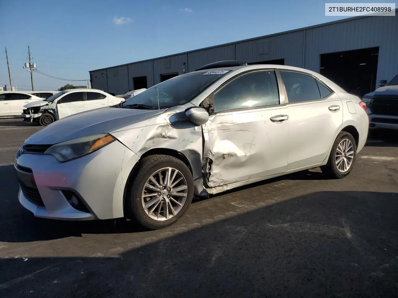 2T1BURHE2FC408998 2015 Toyota Corolla L
