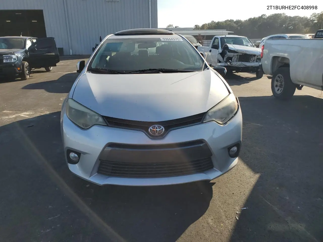 2T1BURHE2FC408998 2015 Toyota Corolla L