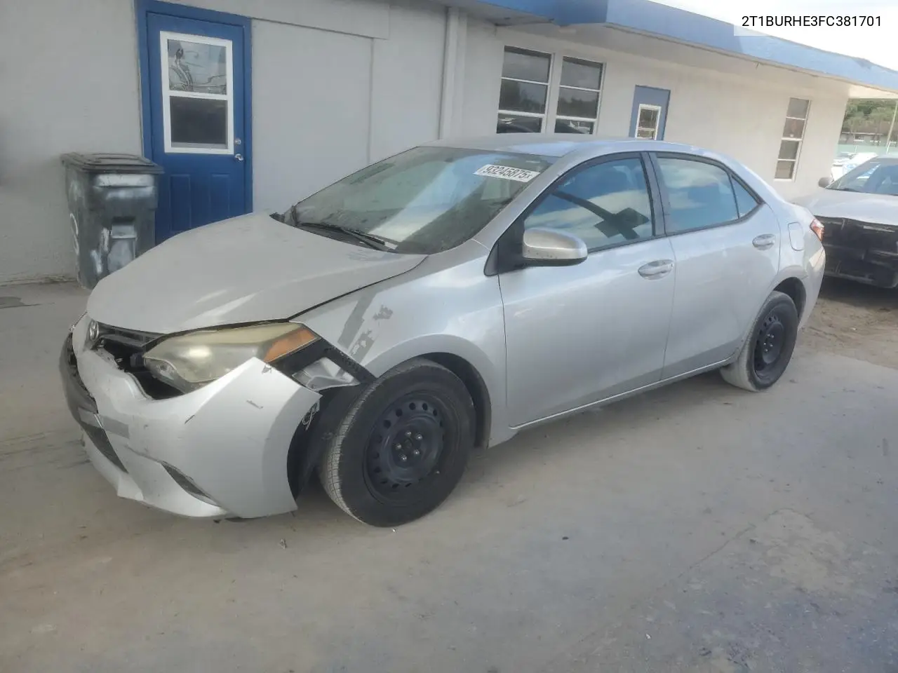 2T1BURHE3FC381701 2015 Toyota Corolla L