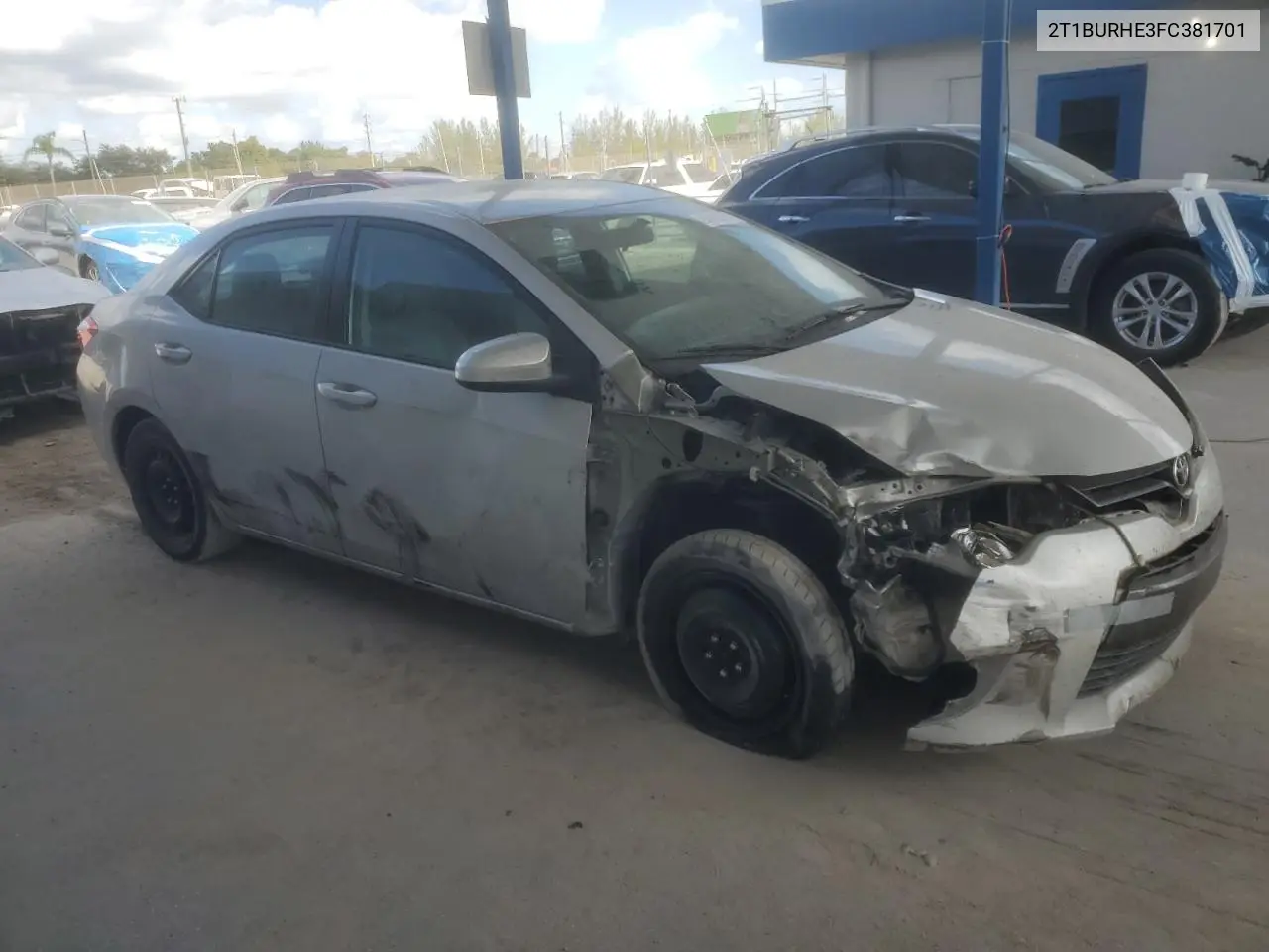 2T1BURHE3FC381701 2015 Toyota Corolla L