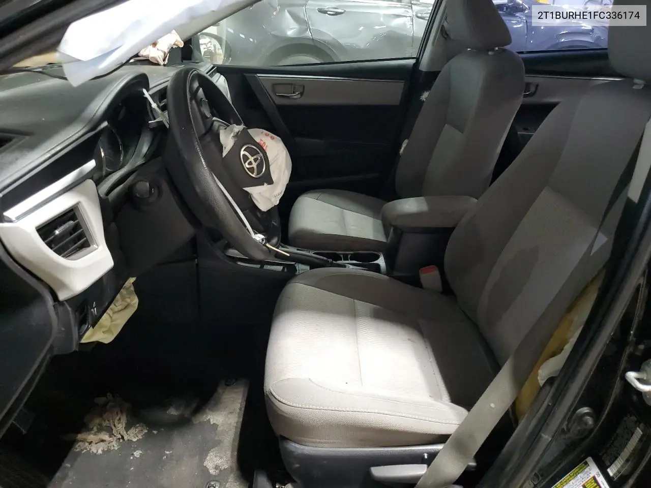 2T1BURHE1FC336174 2015 Toyota Corolla L