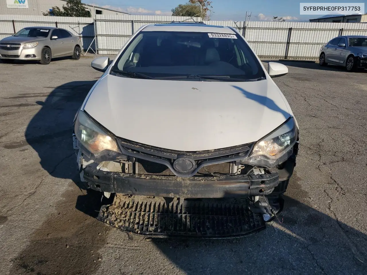 5YFBPRHE0FP317753 2015 Toyota Corolla Eco
