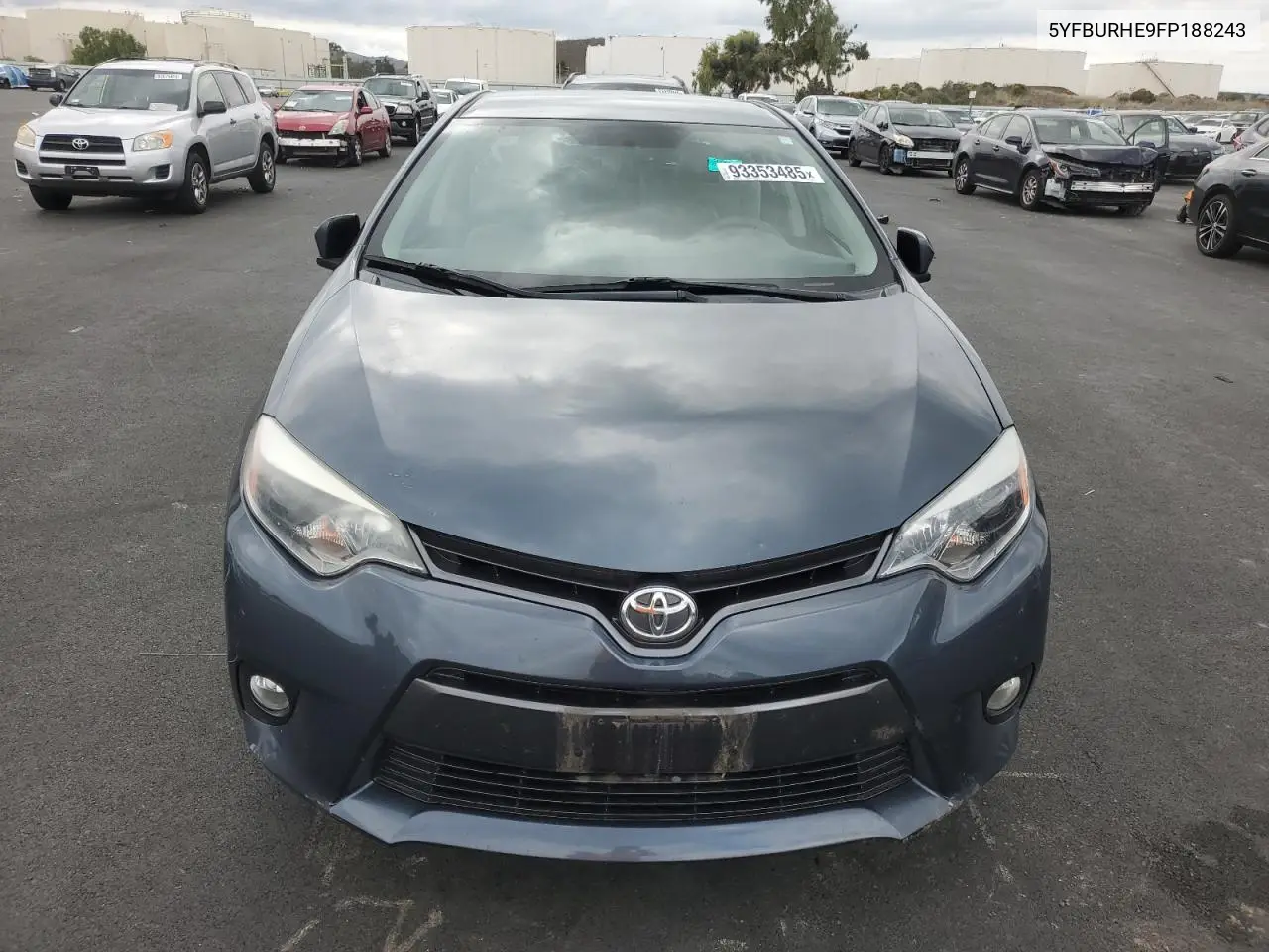 5YFBURHE9FP188243 2015 Toyota Corolla L