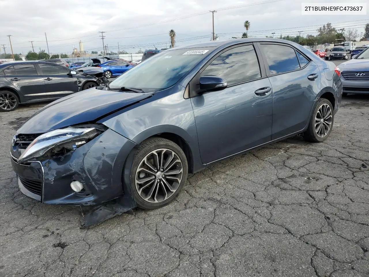 2T1BURHE9FC473637 2015 Toyota Corolla L