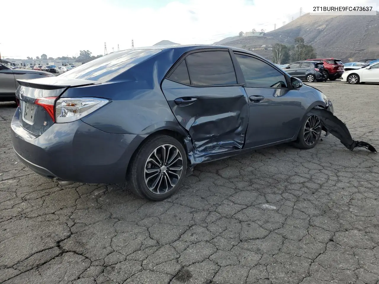 2T1BURHE9FC473637 2015 Toyota Corolla L