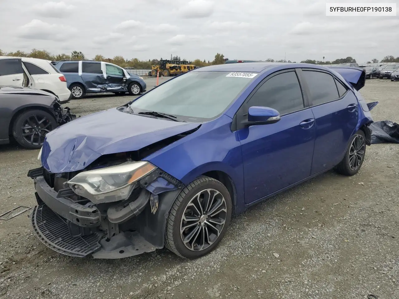 5YFBURHE0FP190138 2015 Toyota Corolla L
