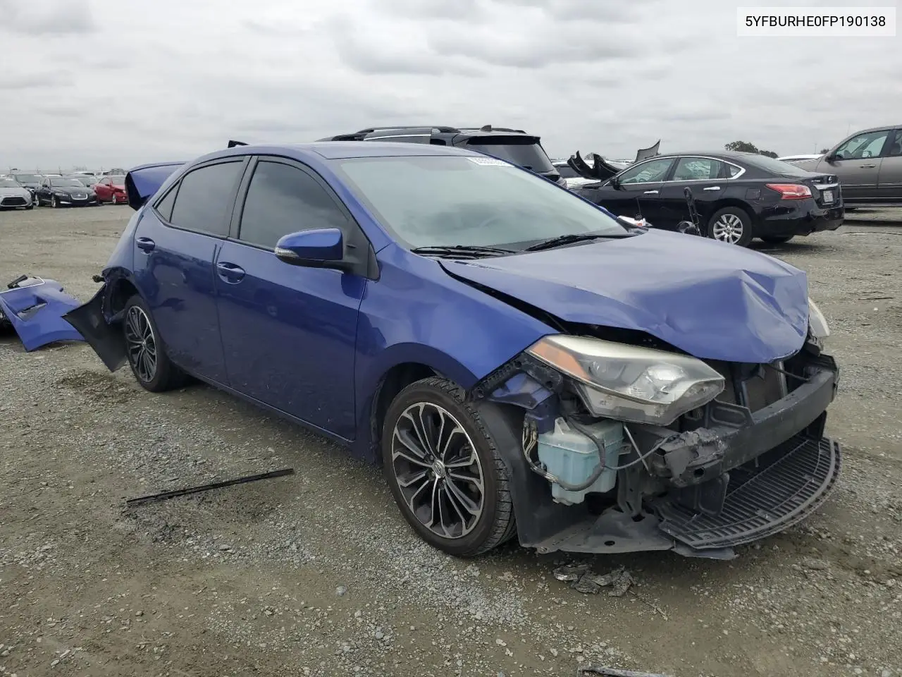 5YFBURHE0FP190138 2015 Toyota Corolla L
