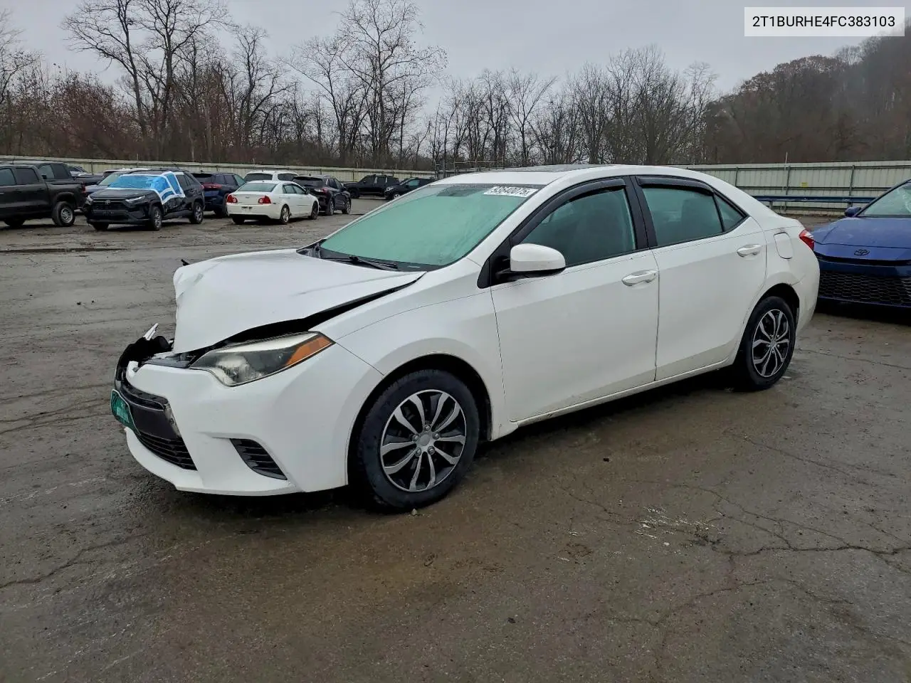 2T1BURHE4FC383103 2015 Toyota Corolla L