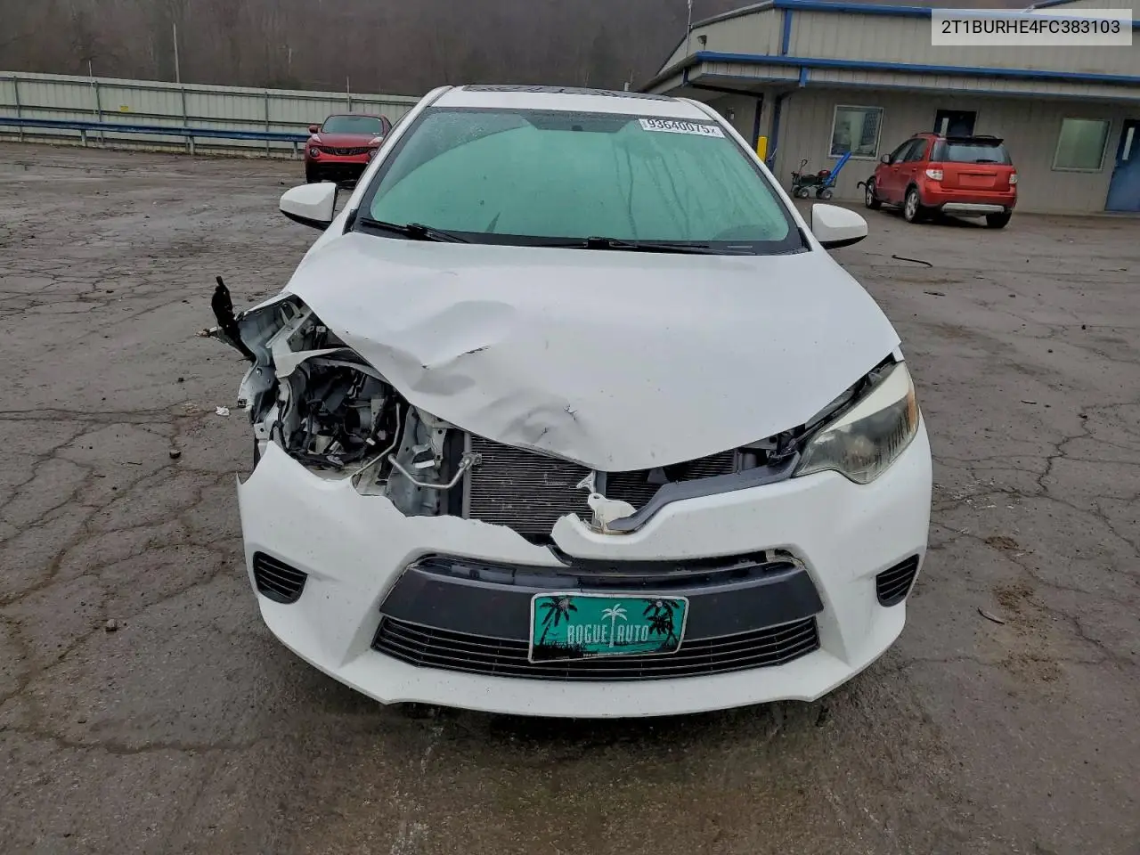 2T1BURHE4FC383103 2015 Toyota Corolla L