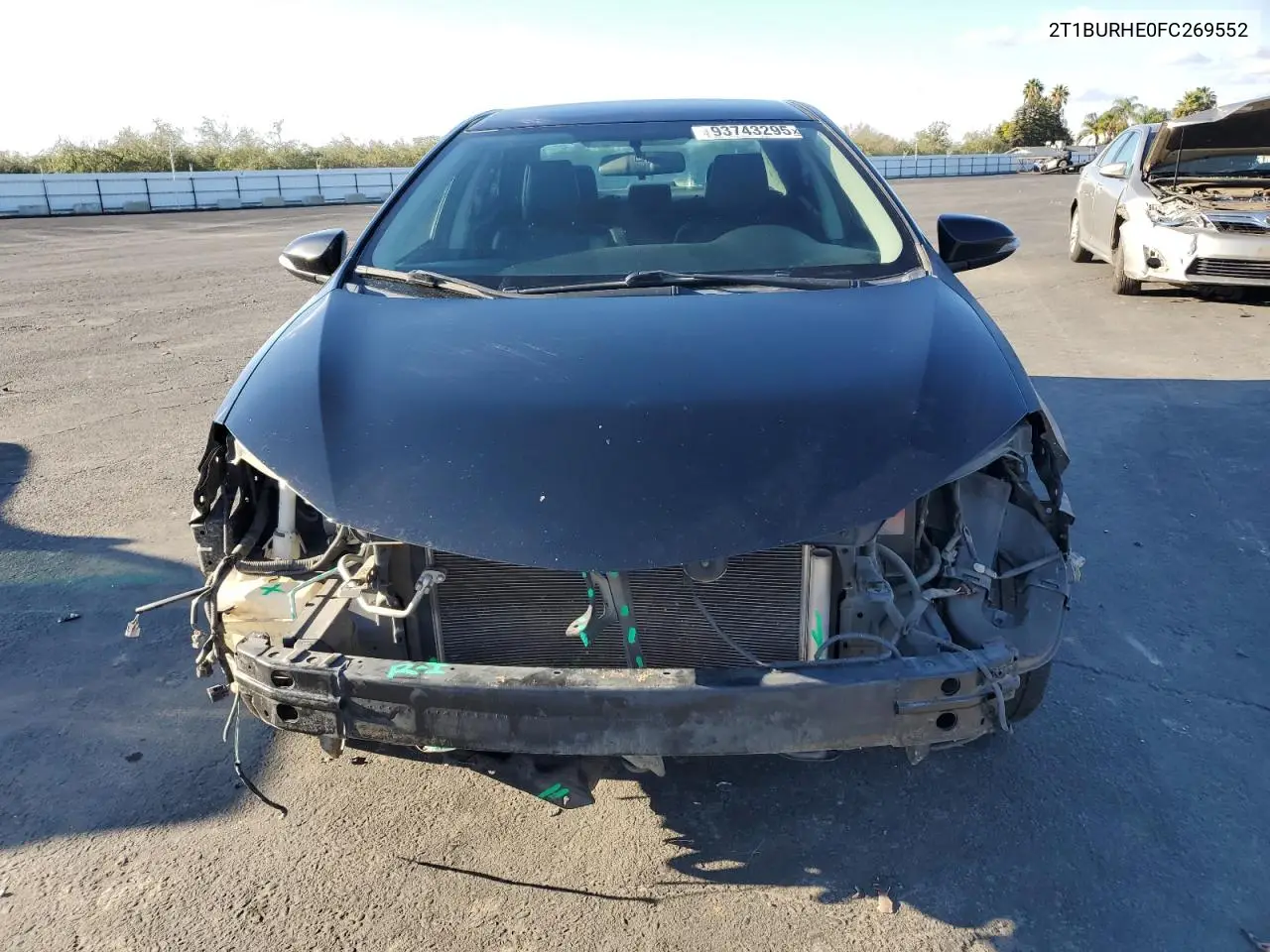 2T1BURHE0FC269552 2015 Toyota Corolla L