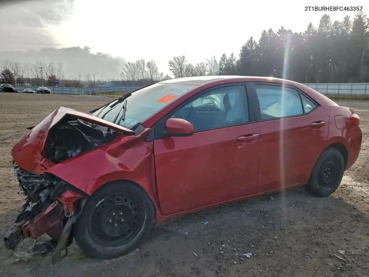 2T1BURHE8FC463357 2015 Toyota Corolla L