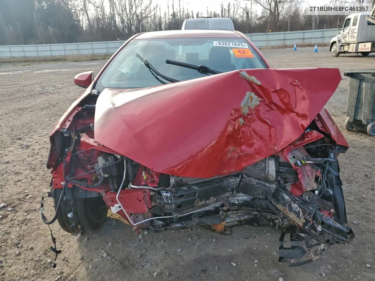 2T1BURHE8FC463357 2015 Toyota Corolla L