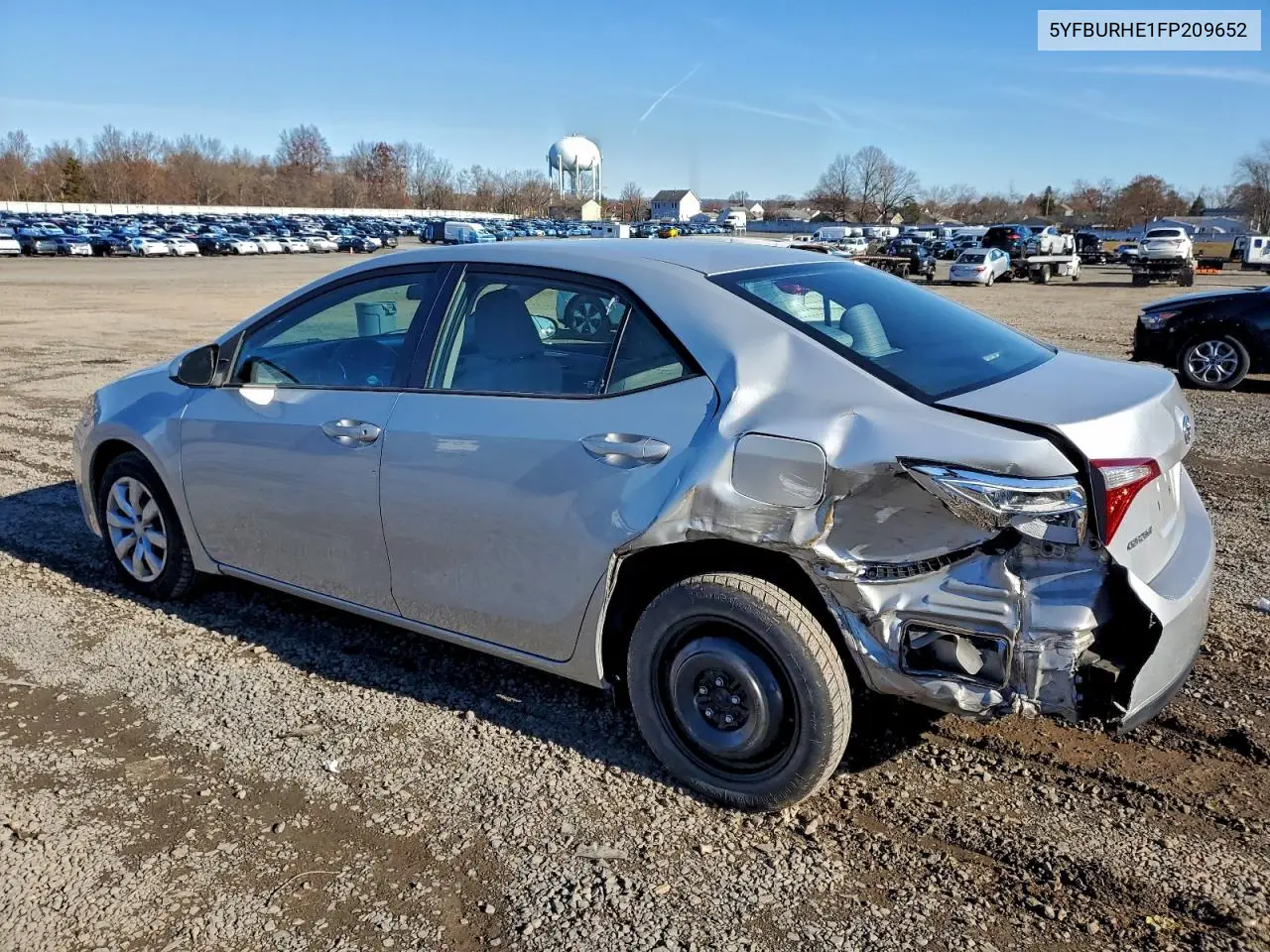 5YFBURHE1FP209652 2015 Toyota Corolla L