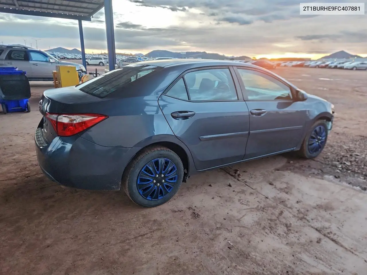 2T1BURHE9FC407881 2015 Toyota Corolla L