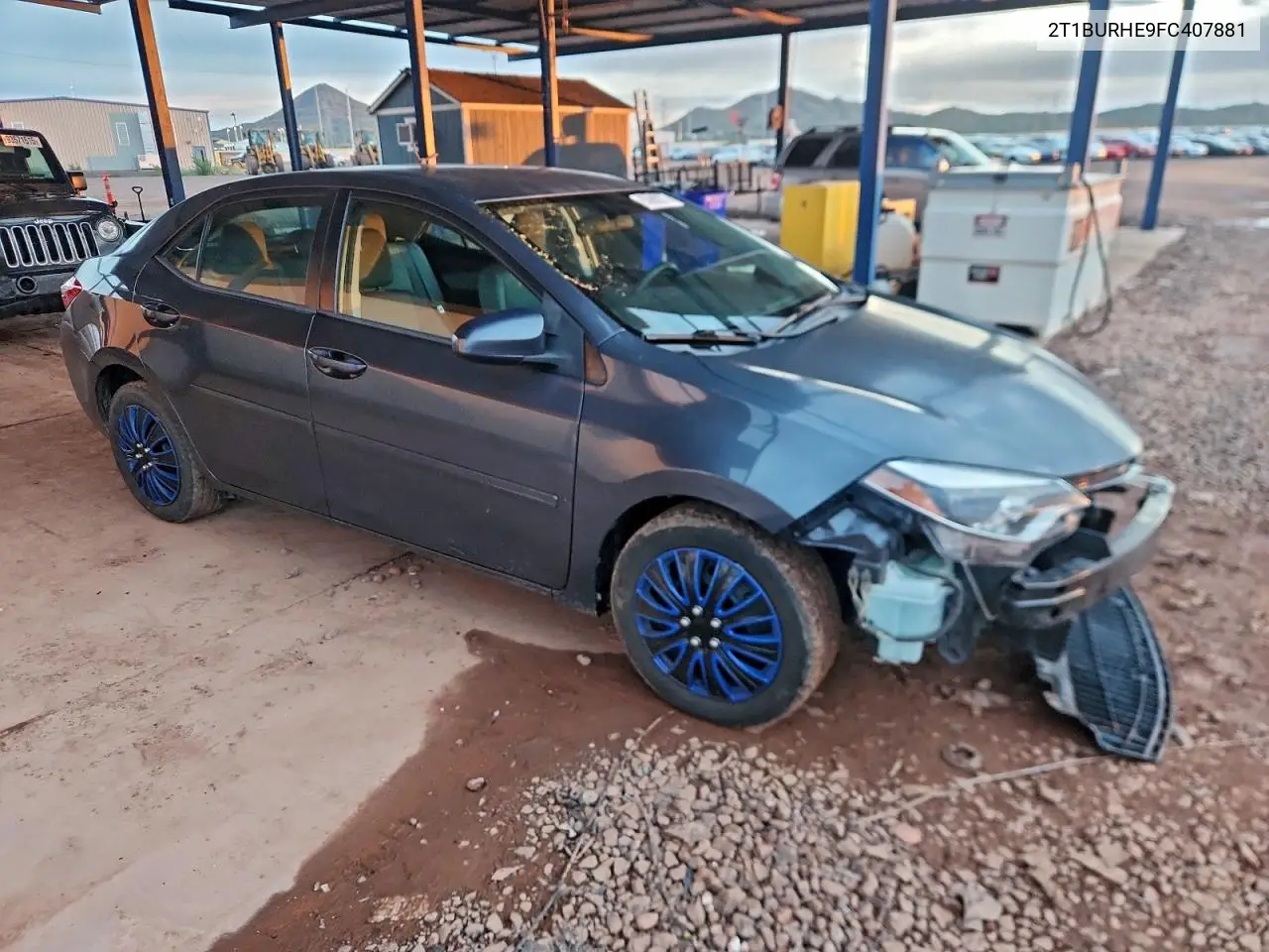 2T1BURHE9FC407881 2015 Toyota Corolla L