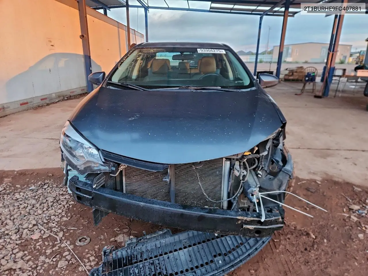 2T1BURHE9FC407881 2015 Toyota Corolla L