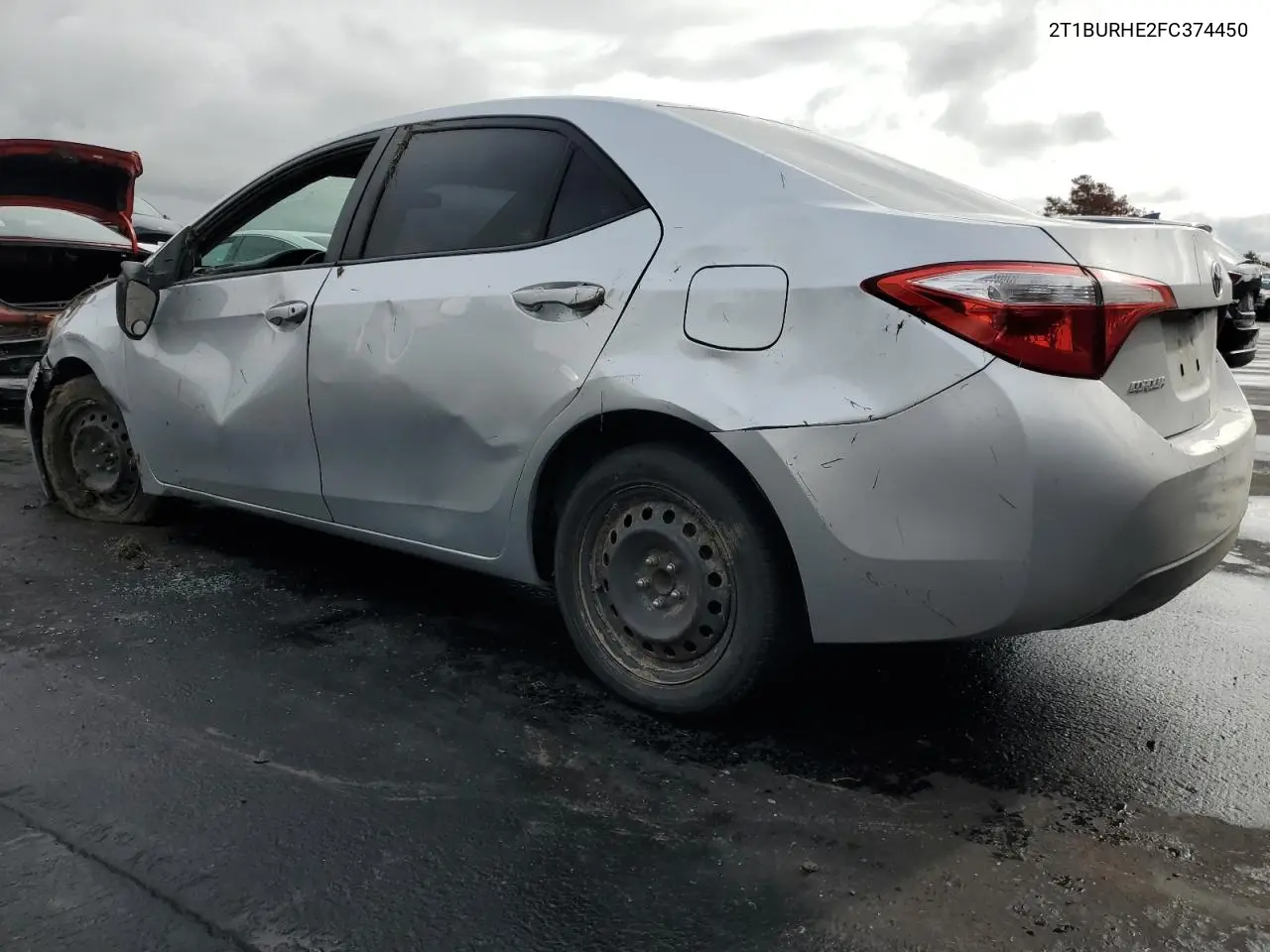 2T1BURHE2FC374450 2015 Toyota Corolla L
