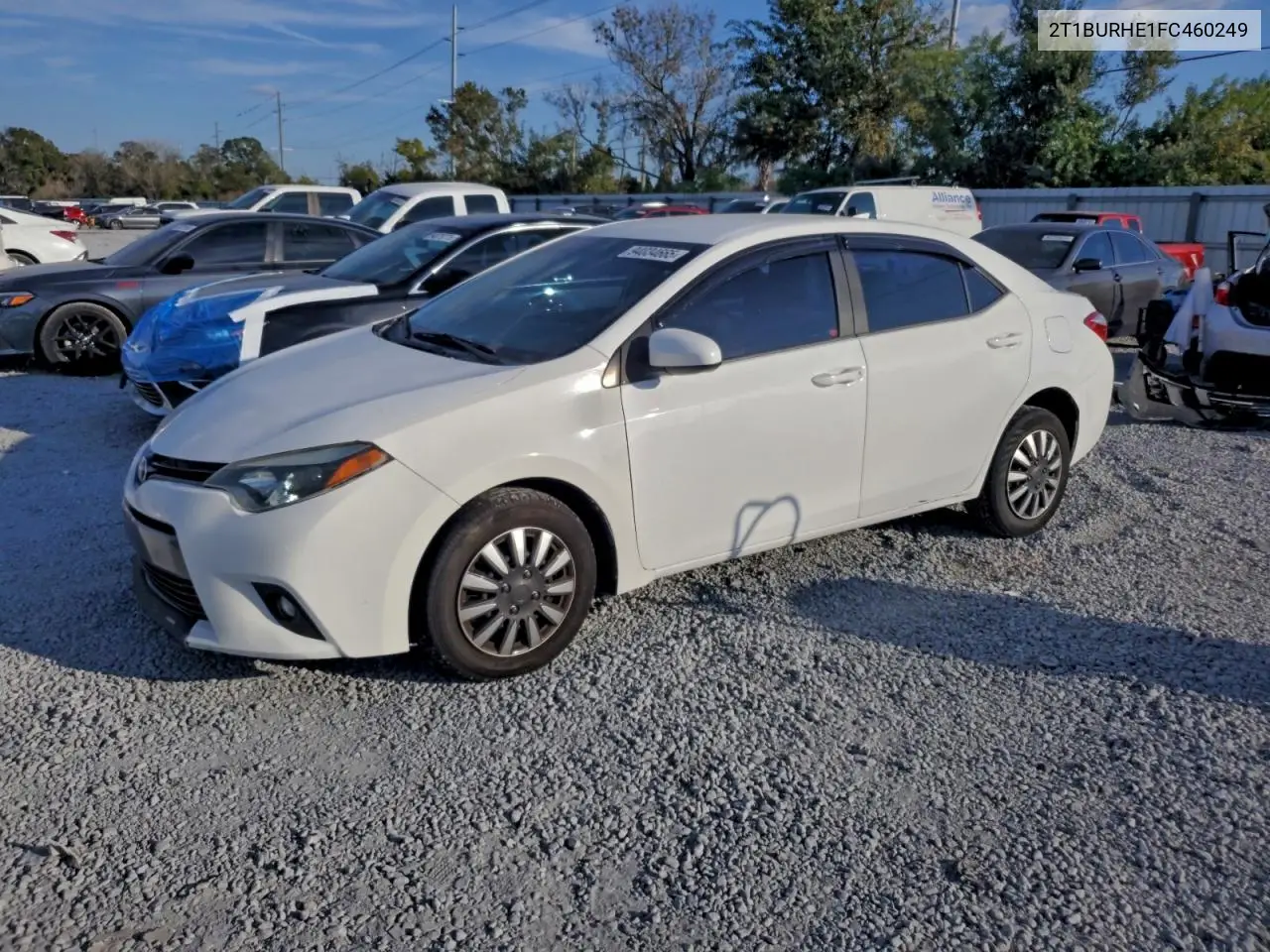 2T1BURHE1FC460249 2015 Toyota Corolla L