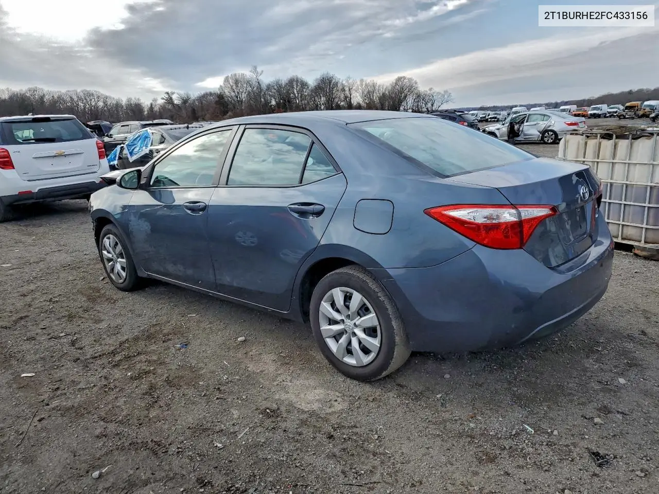 2T1BURHE2FC433156 2015 Toyota Corolla L