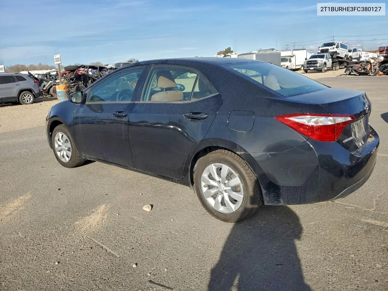 2T1BURHE3FC380127 2015 Toyota Corolla L
