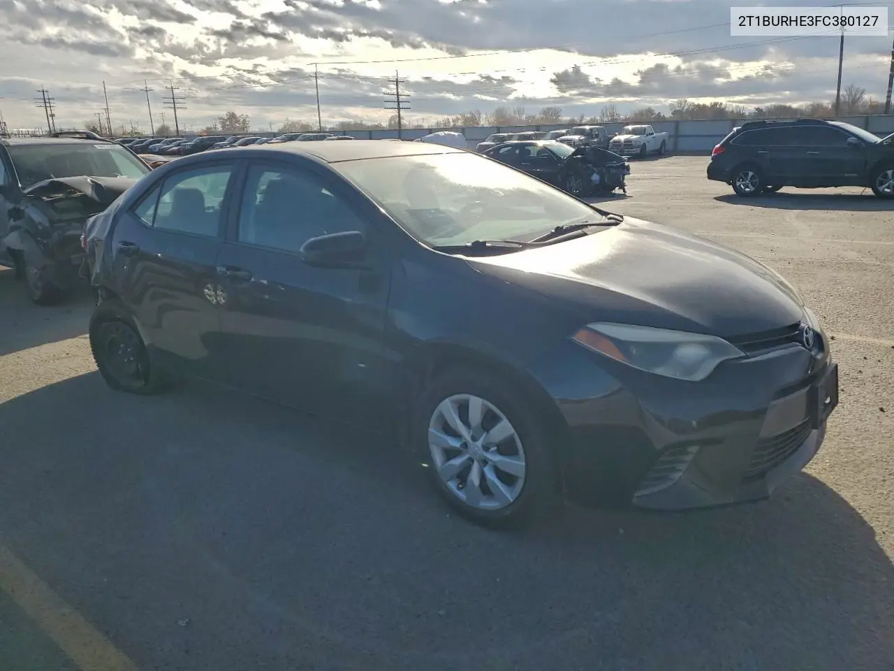 2T1BURHE3FC380127 2015 Toyota Corolla L