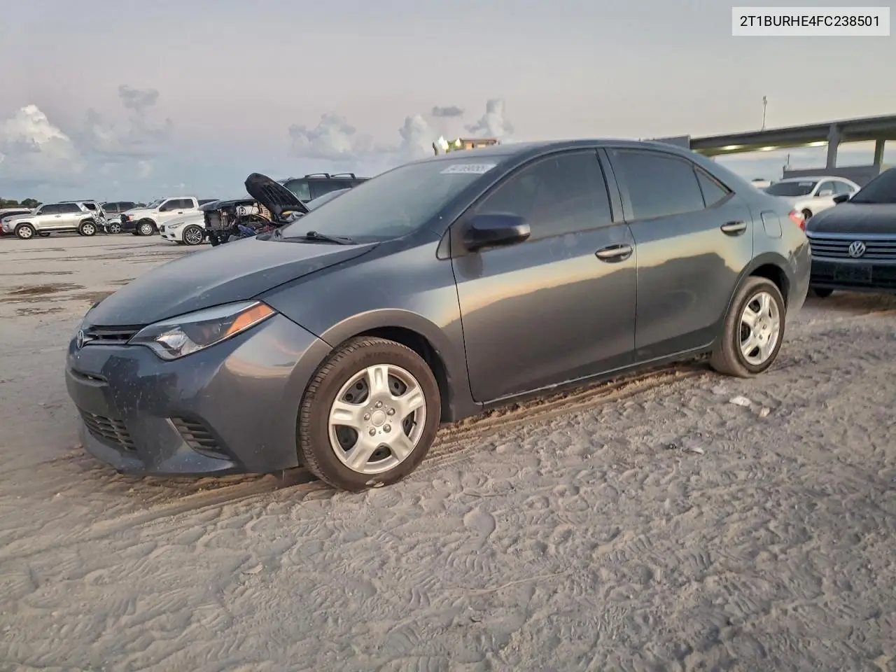 2T1BURHE4FC238501 2015 Toyota Corolla L