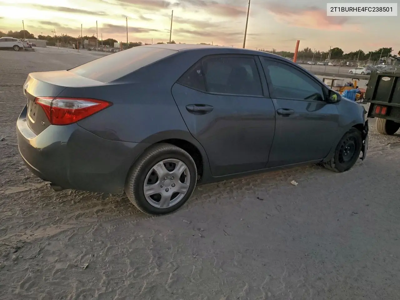 2T1BURHE4FC238501 2015 Toyota Corolla L