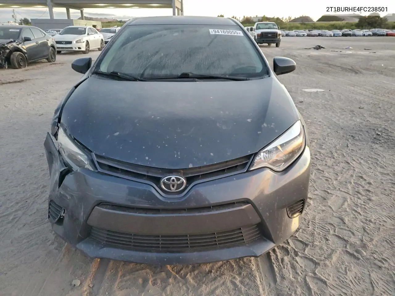 2T1BURHE4FC238501 2015 Toyota Corolla L