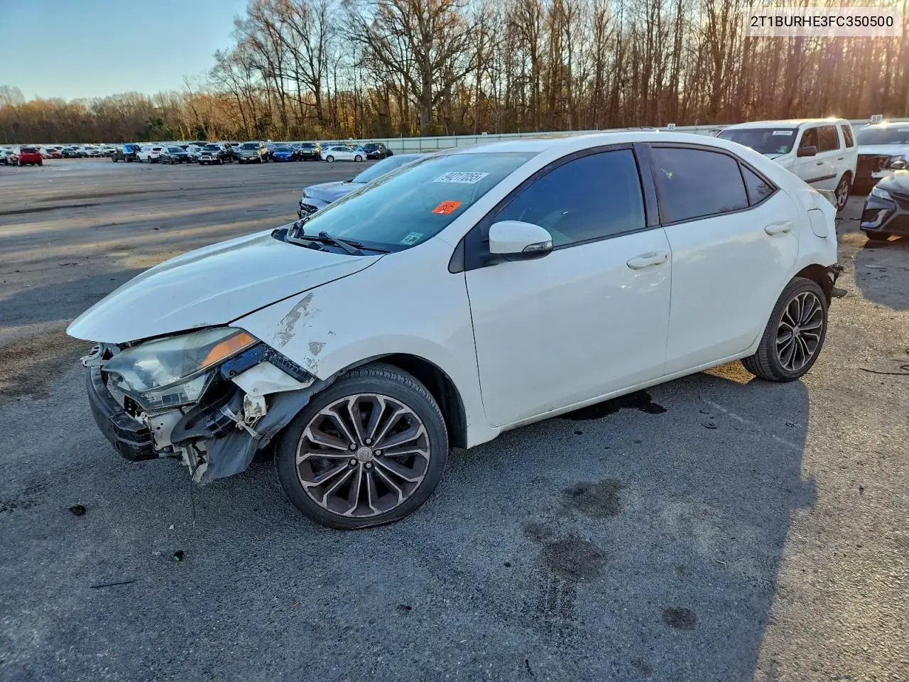 2T1BURHE3FC350500 2015 Toyota Corolla L