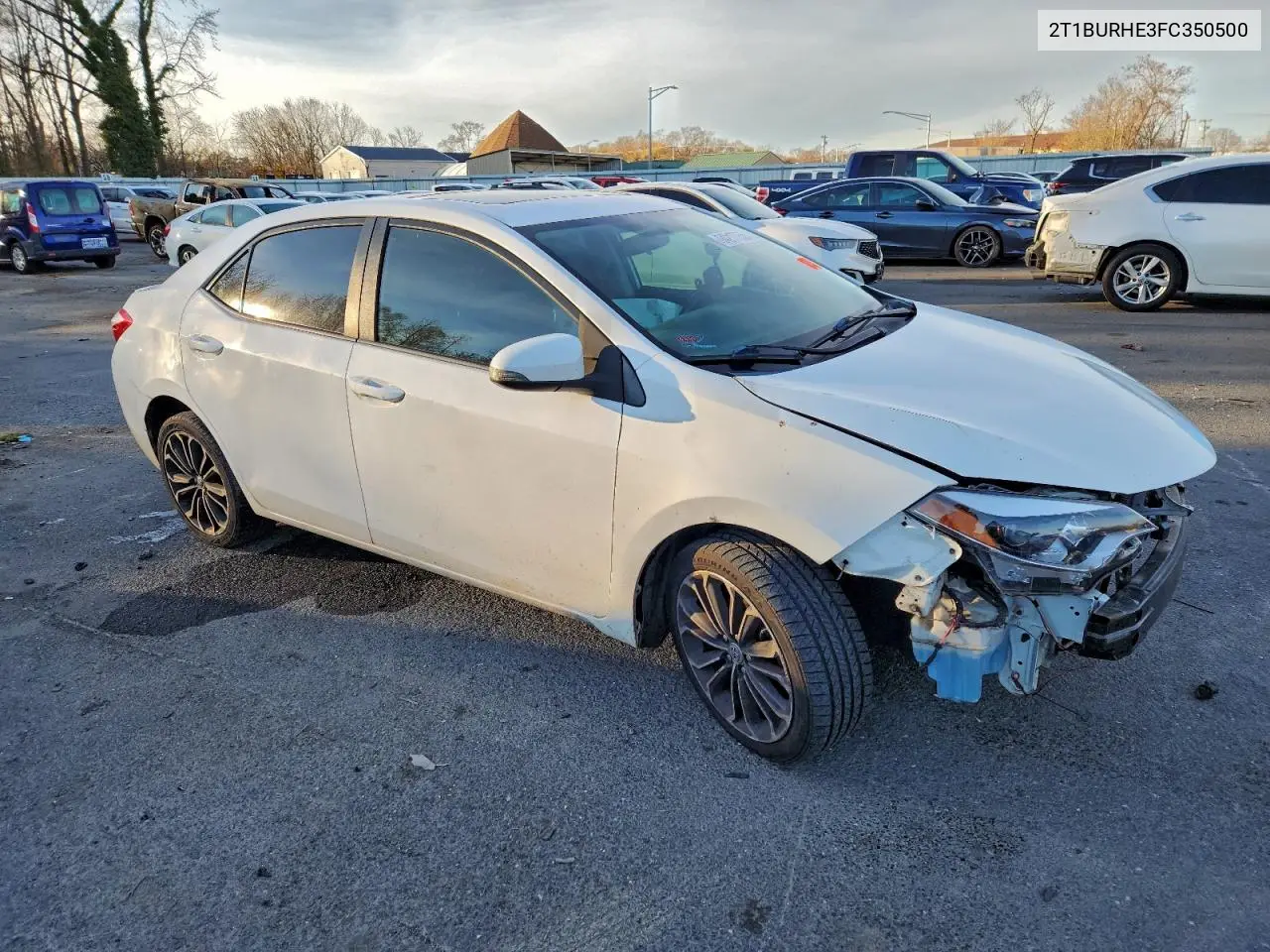 2T1BURHE3FC350500 2015 Toyota Corolla L