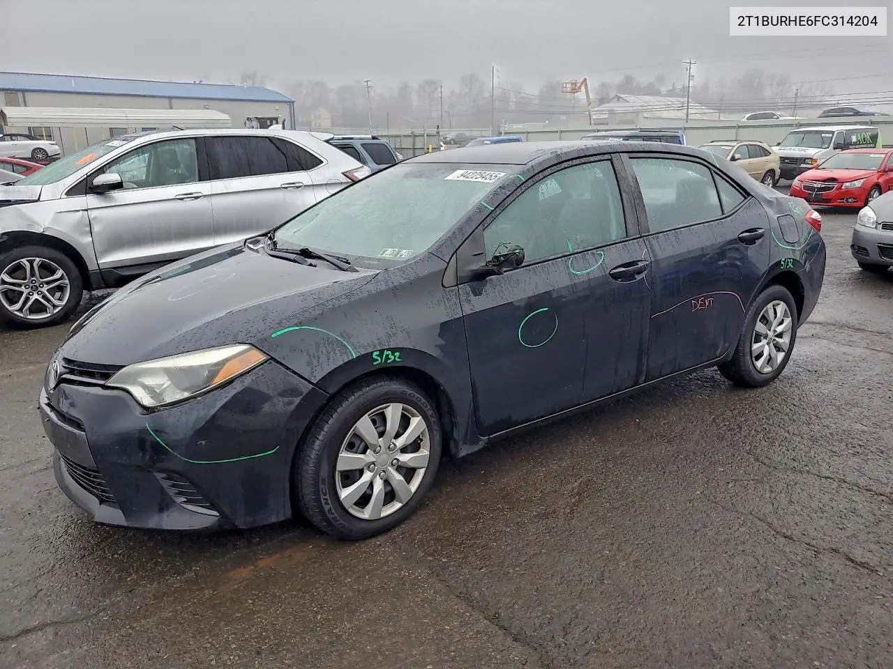 2T1BURHE6FC314204 2015 Toyota Corolla L