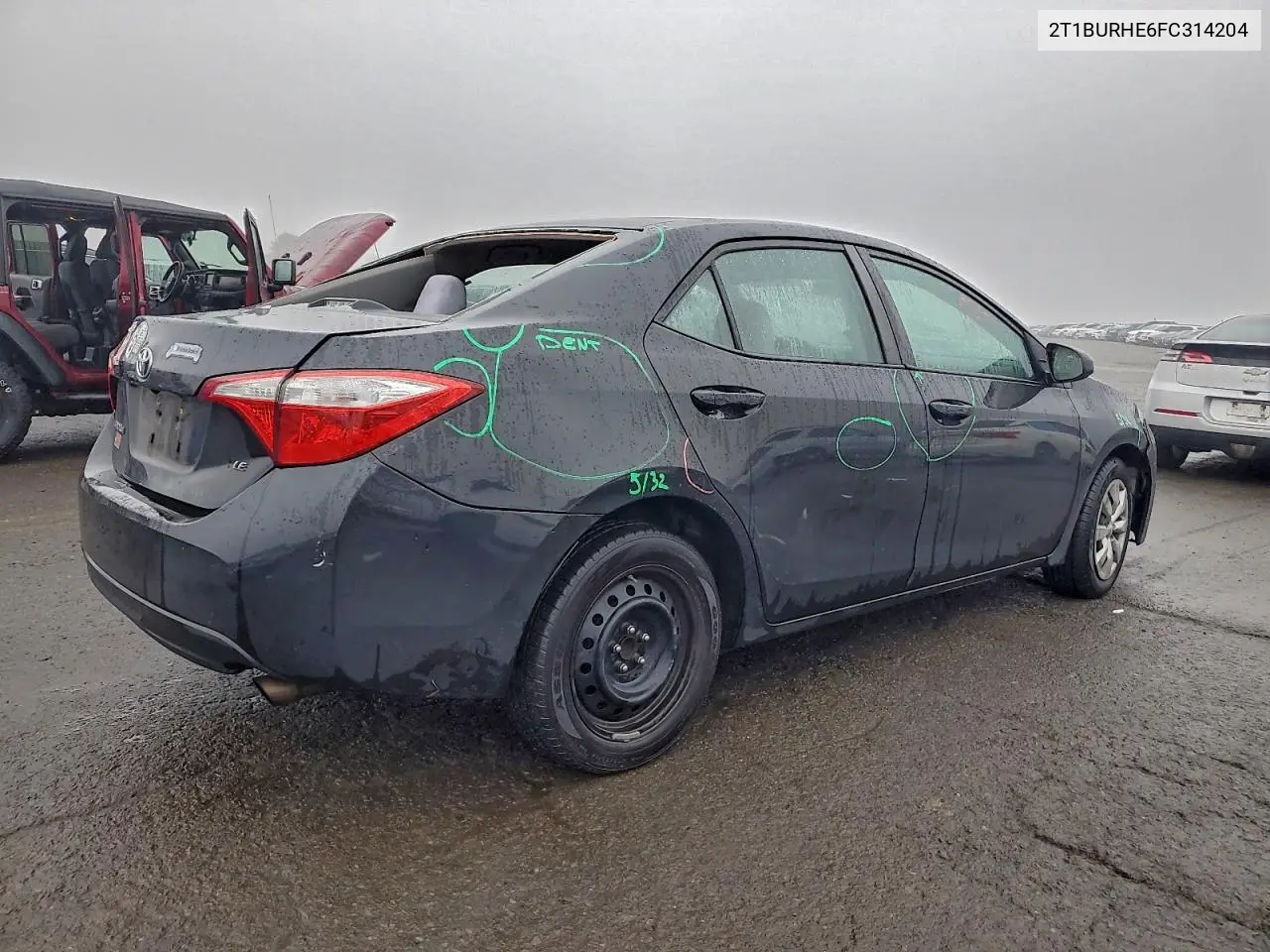 2T1BURHE6FC314204 2015 Toyota Corolla L