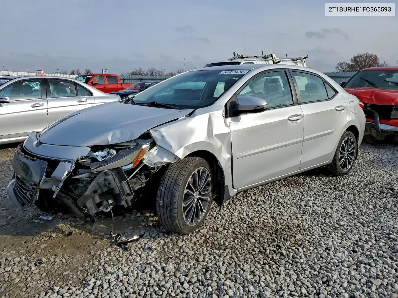 2T1BURHE1FC365593 2015 Toyota Corolla L