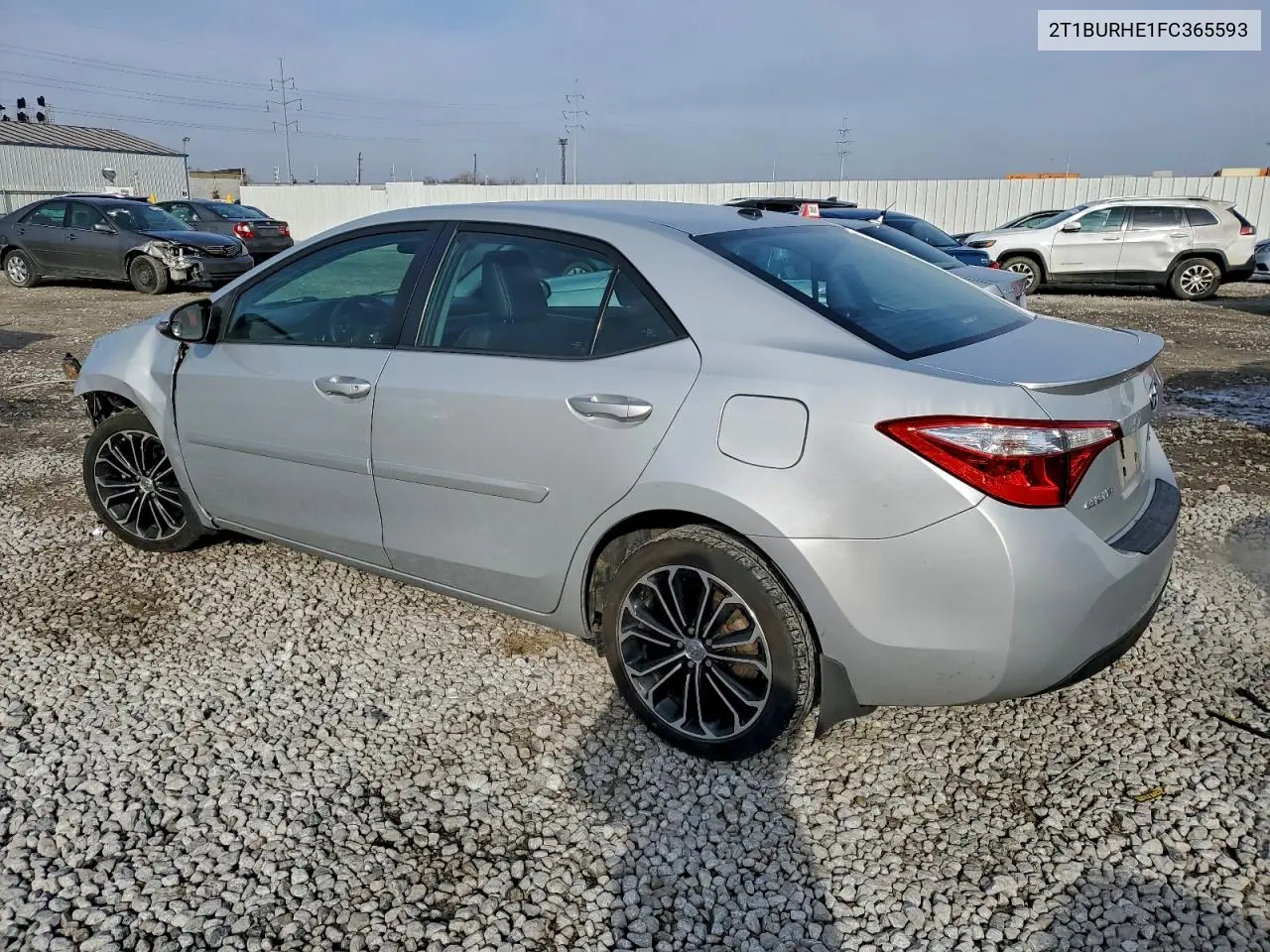 2T1BURHE1FC365593 2015 Toyota Corolla L