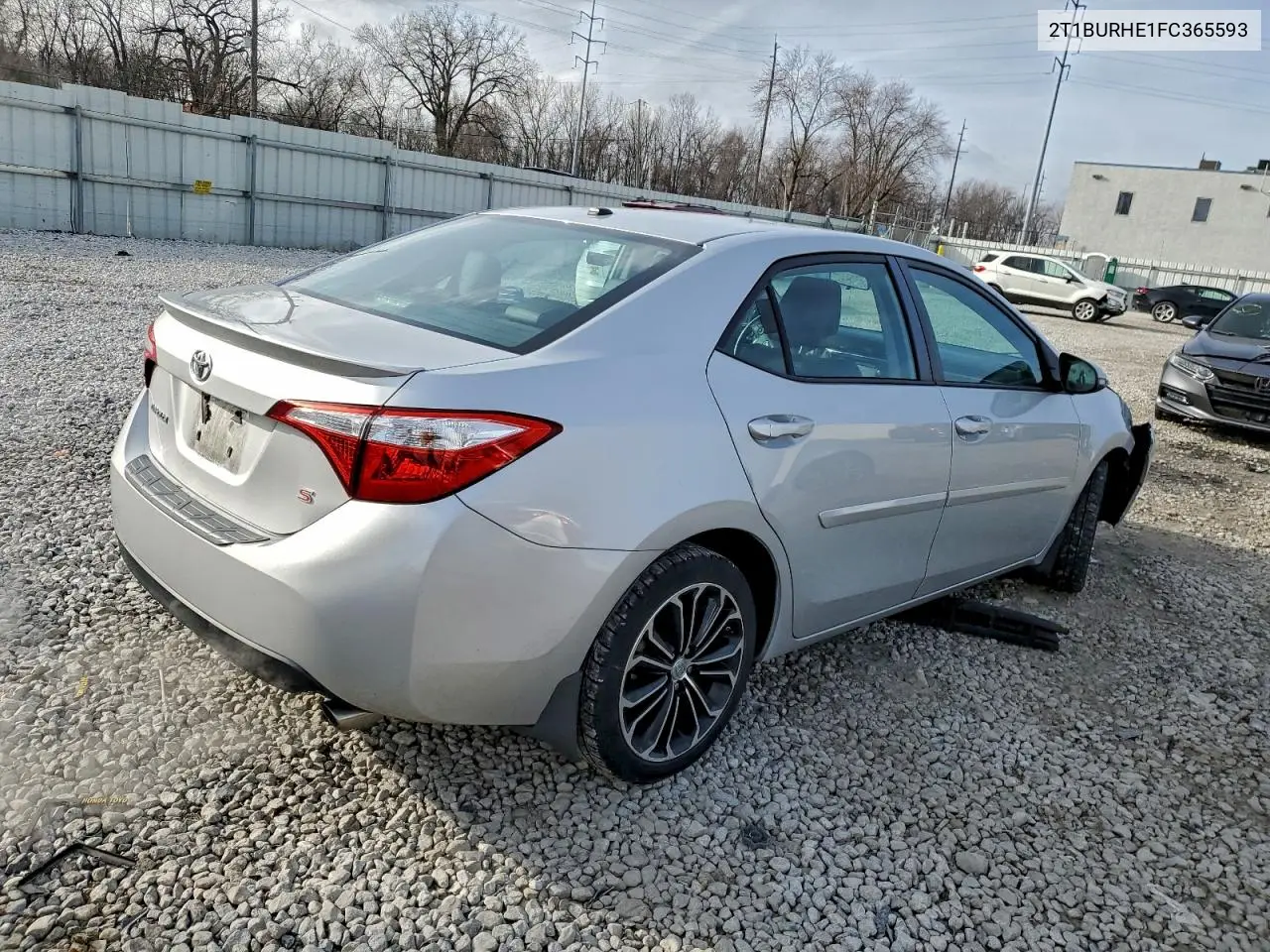 2T1BURHE1FC365593 2015 Toyota Corolla L