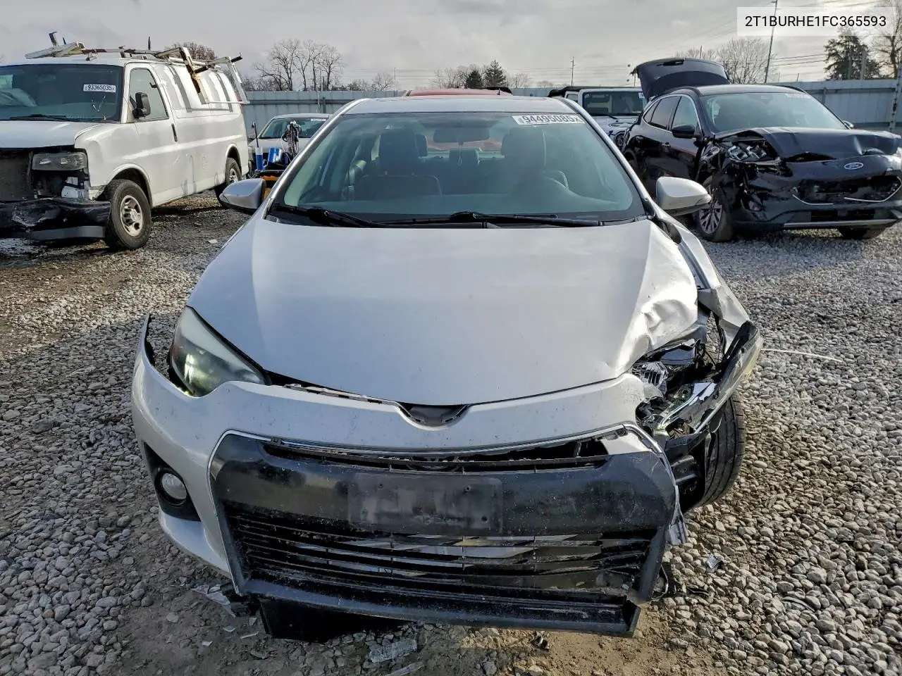 2T1BURHE1FC365593 2015 Toyota Corolla L
