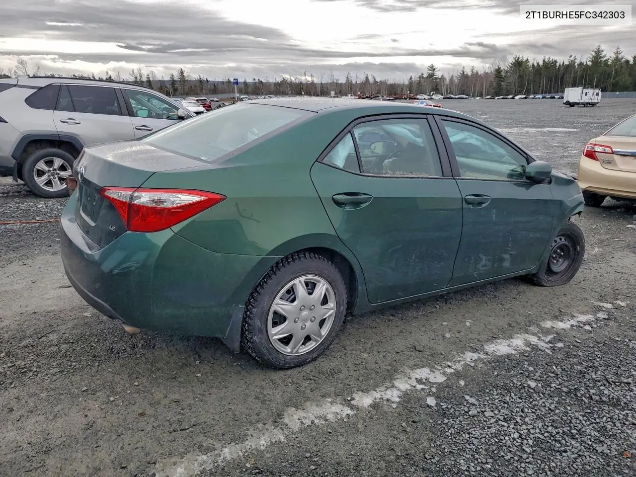 2T1BURHE5FC342303 2015 Toyota Corolla L